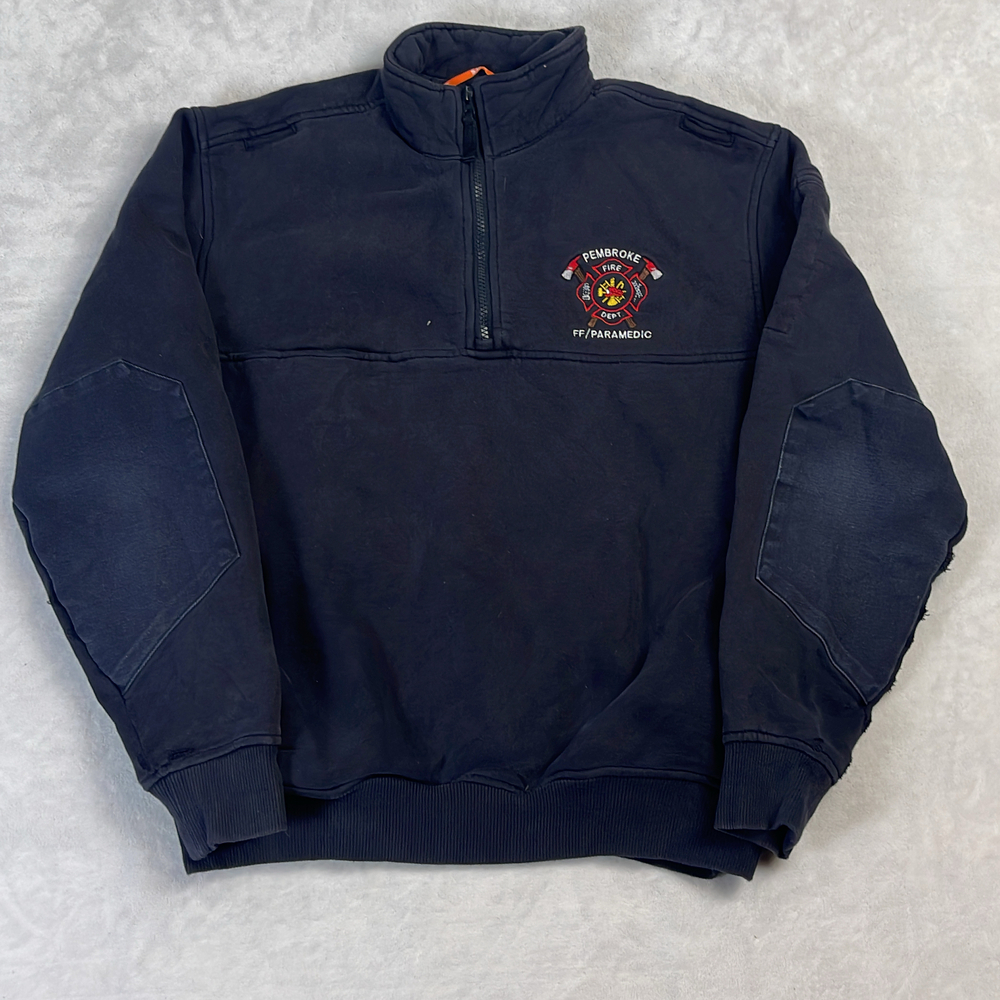 5.11 Tactical Series Pembroke Fire Dept FF Paramedic Job Shirt Black Size M